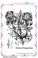 Flower Emporium unmounted rubber stamp set - A6
